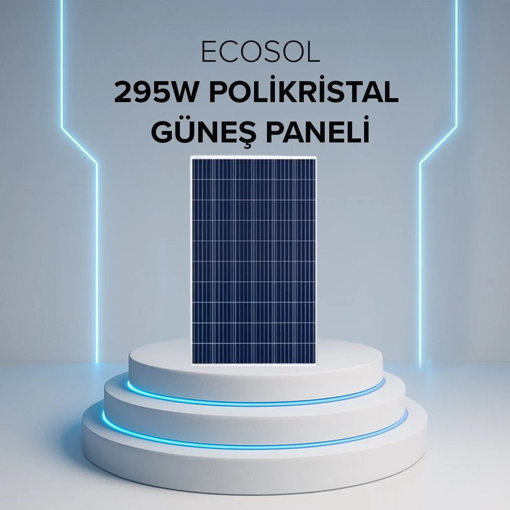 295W POLİKRİSTAL GÜNEŞ PANELİ