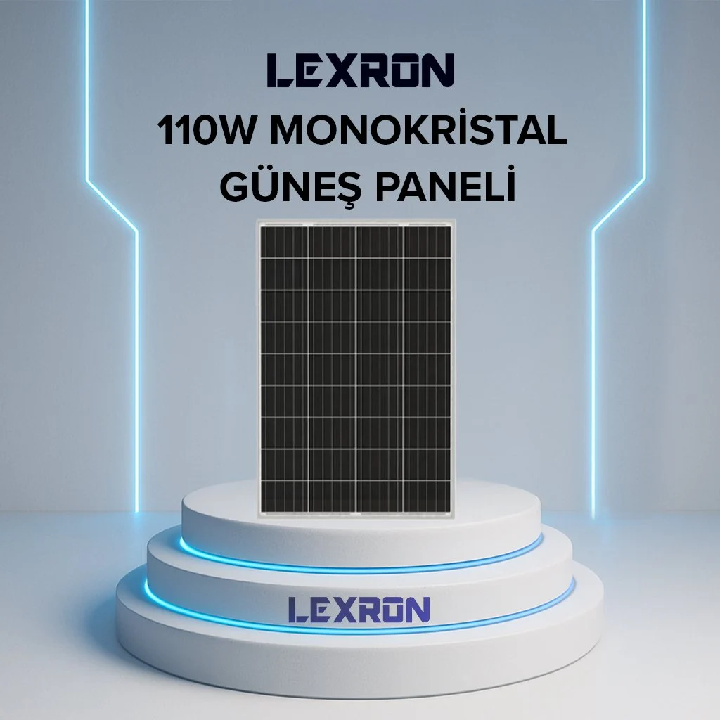 110W MONOKRİSTAL GÜNEŞ PANELİ